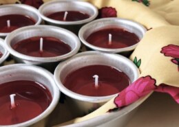 مشروع شموع و توزيعات مميزة للعيد الوطني vela.bh@