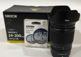 For sale nikon nikkor Z 24-200mm f/4-6.3 VR with polarised …