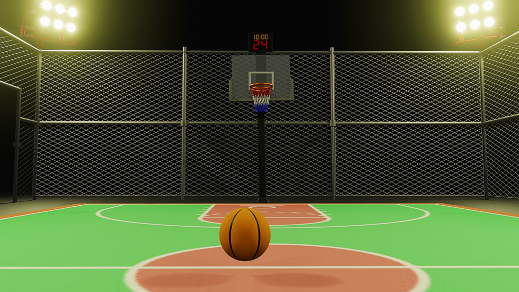 Basketball Scene